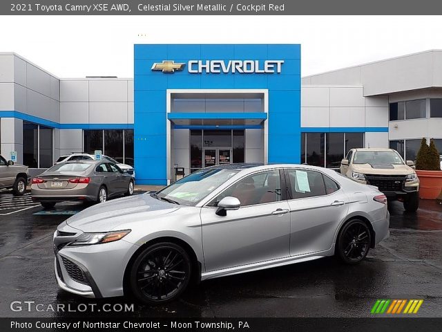 2021 Toyota Camry XSE AWD in Celestial Silver Metallic