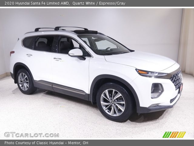 2020 Hyundai Santa Fe Limited AWD in Quartz White