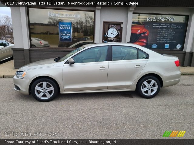 2013 Volkswagen Jetta TDI Sedan in Moonrock Silver Metallic