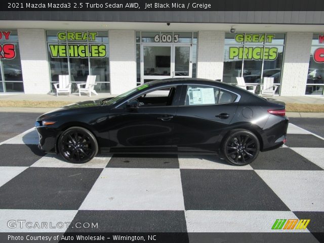 2021 Mazda Mazda3 2.5 Turbo Sedan AWD in Jet Black Mica