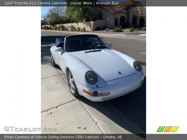 1997 Porsche 911 Carrera Cabriolet in Glacier White