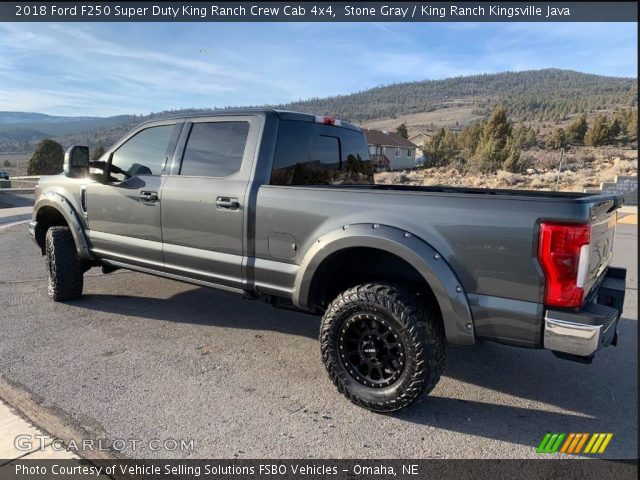 2018 Ford F250 Super Duty King Ranch Crew Cab 4x4 in Stone Gray
