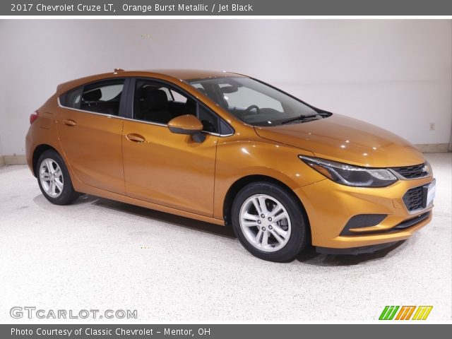 2017 Chevrolet Cruze LT in Orange Burst Metallic