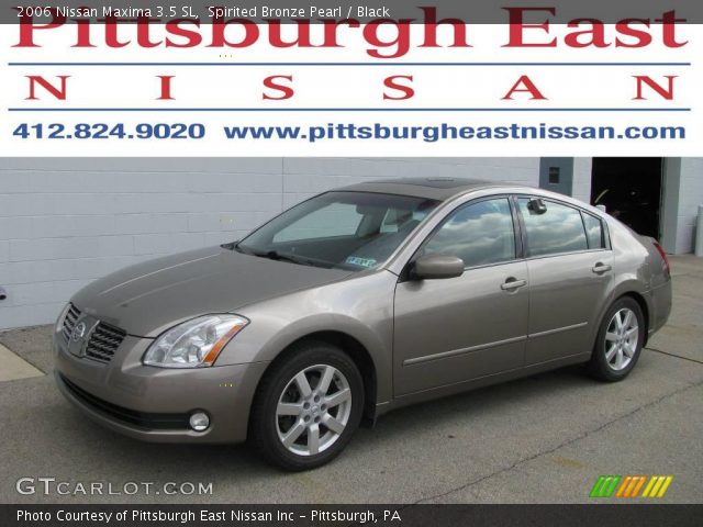 2006 Nissan Maxima 3.5 SL in Spirited Bronze Pearl