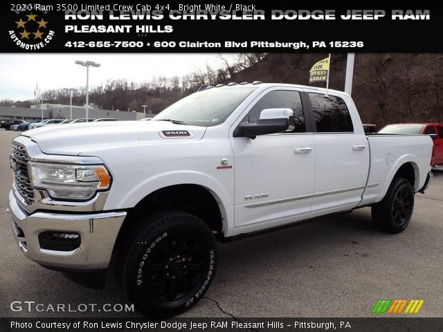2020 Ram 3500 Limited Crew Cab 4x4 in Bright White
