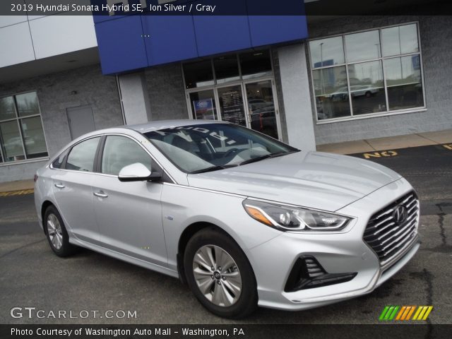 2019 Hyundai Sonata Hybrid SE in Ion Silver