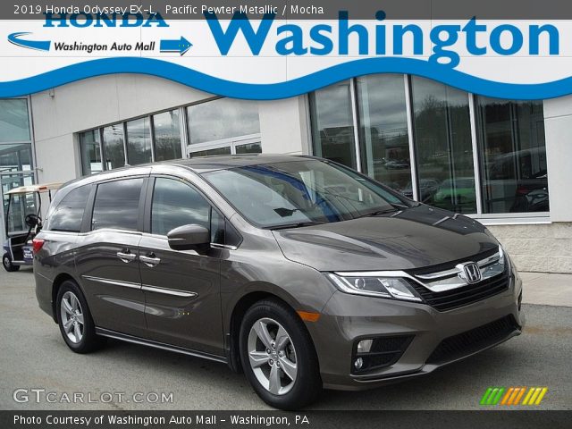 2019 Honda Odyssey EX-L in Pacific Pewter Metallic