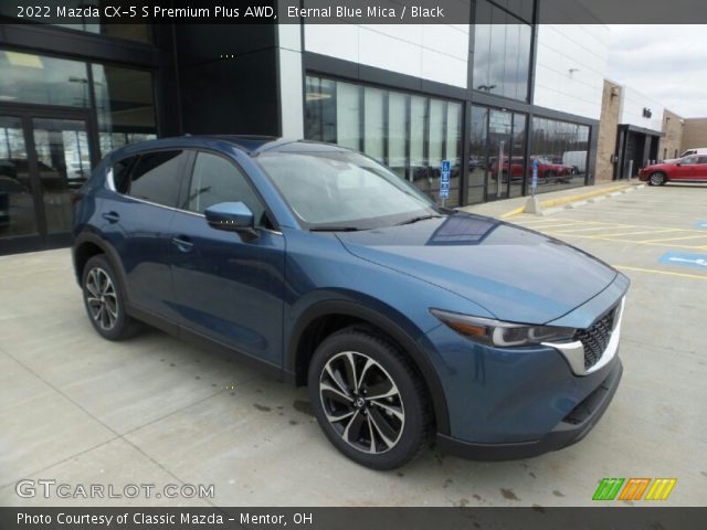 2022 Mazda CX-5 S Premium Plus AWD in Eternal Blue Mica