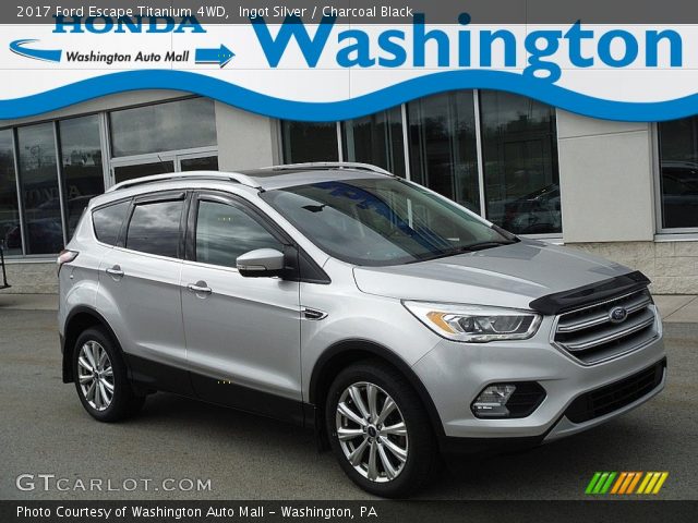 2017 Ford Escape Titanium 4WD in Ingot Silver