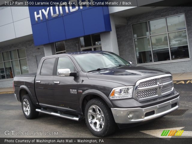 2017 Ram 1500 Laramie Crew Cab 4x4 in Granite Crystal Metallic