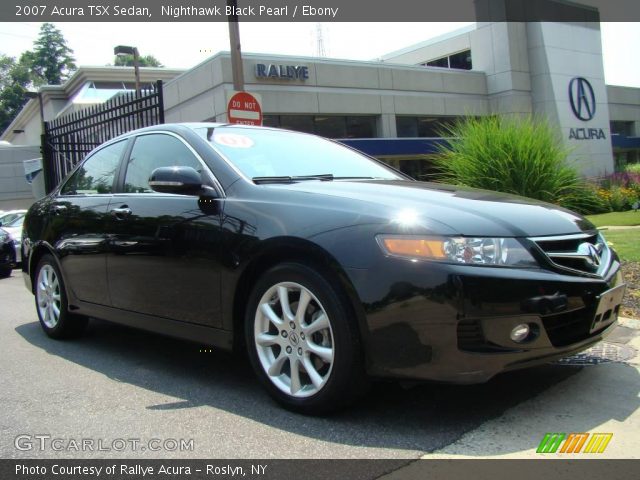 2007 Acura TSX Sedan in Nighthawk Black Pearl