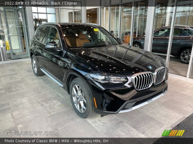 2022 BMW X3 xDrive30i in Black