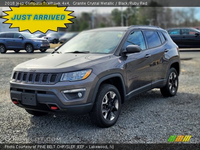 2018 Jeep Compass Trailhawk 4x4 in Granite Crystal Metallic