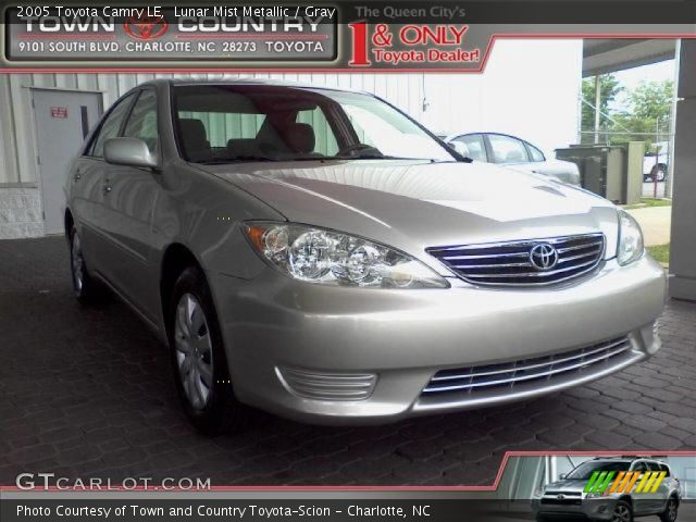 2005 Toyota Camry LE in Lunar Mist Metallic