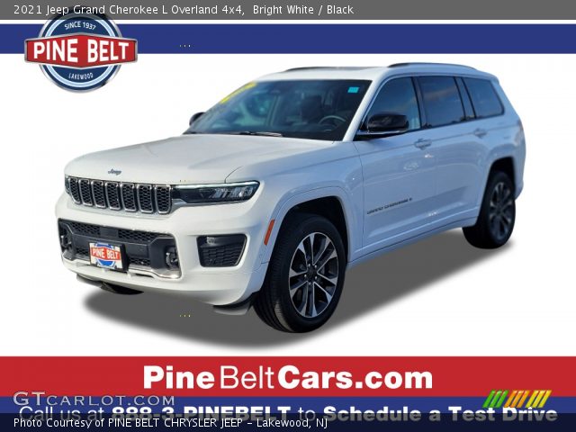 2021 Jeep Grand Cherokee L Overland 4x4 in Bright White