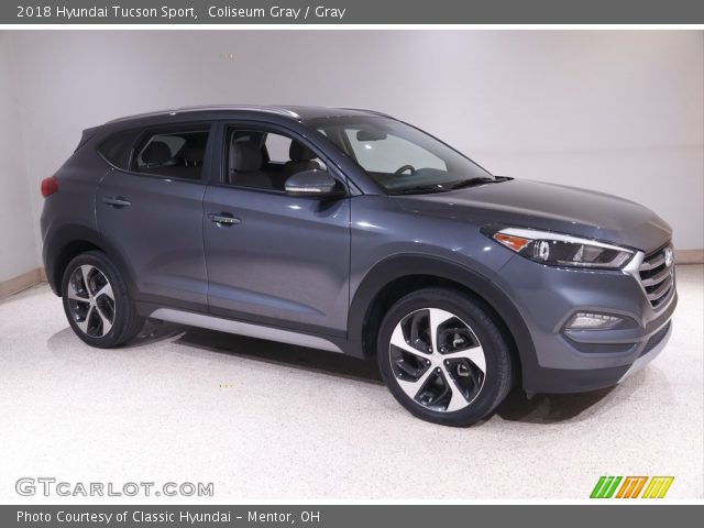 2018 Hyundai Tucson Sport in Coliseum Gray