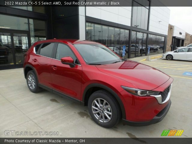 2022 Mazda CX-5 S Select AWD in Soul Red Crystal Metallic