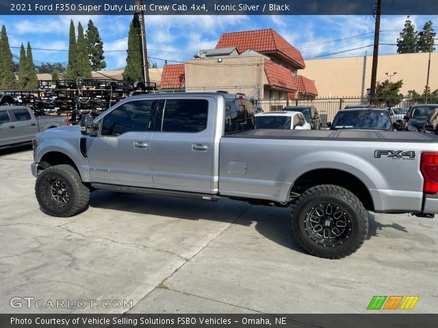 2021 Ford F350 Super Duty Lariat Crew Cab 4x4 in Iconic Silver