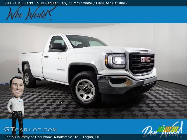 2016 GMC Sierra 1500 Regular Cab in Summit White