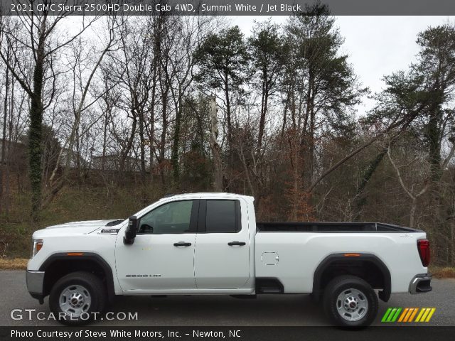 2021 GMC Sierra 2500HD Double Cab 4WD in Summit White