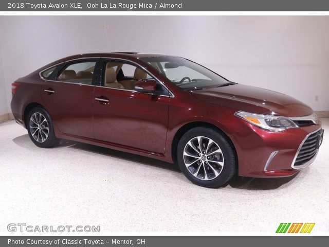 2018 Toyota Avalon XLE in Ooh La La Rouge Mica