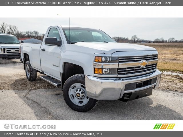 2017 Chevrolet Silverado 2500HD Work Truck Regular Cab 4x4 in Summit White