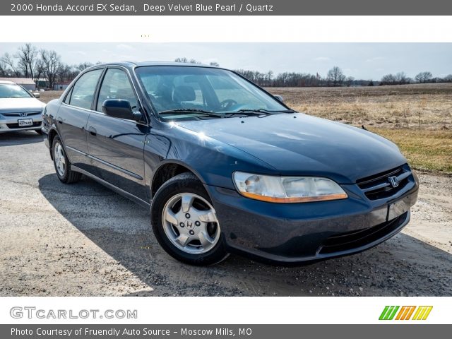 2000 Honda Accord EX Sedan in Deep Velvet Blue Pearl