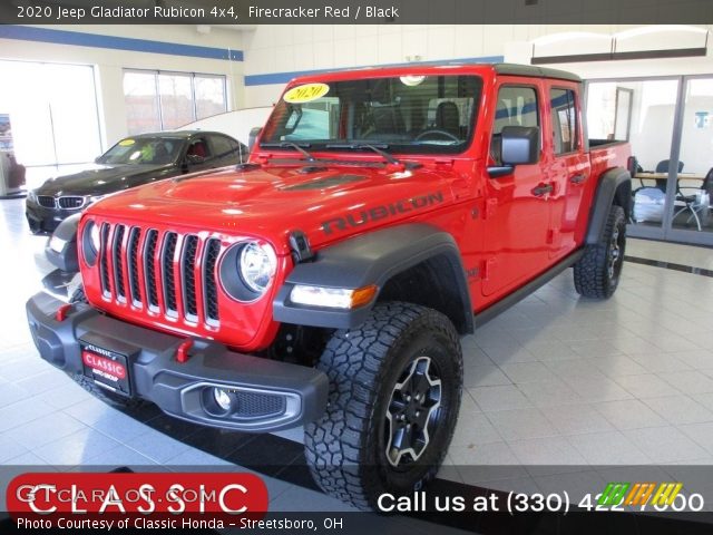 2020 Jeep Gladiator Rubicon 4x4 in Firecracker Red