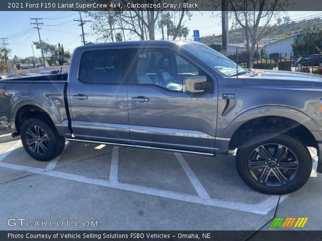 2021 Ford F150 Lariat SuperCrew 4x4 in Carbonized Gray