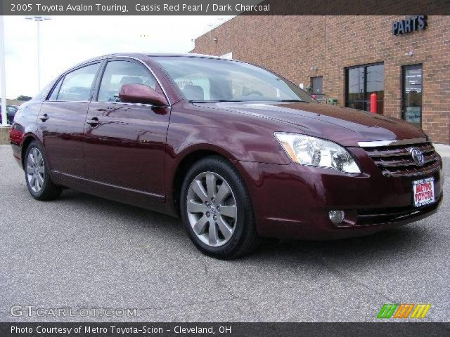 2005 Toyota Avalon Touring in Cassis Red Pearl