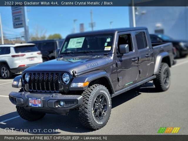 2022 Jeep Gladiator Willys 4x4 in Granite Crystal Metallic