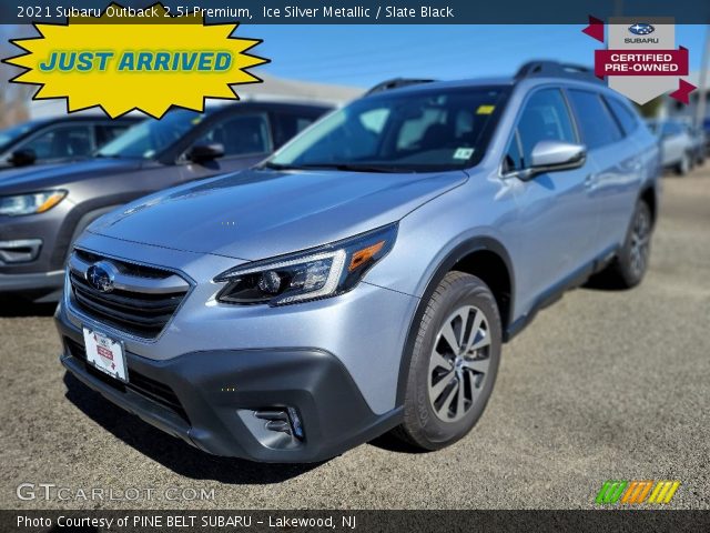 2021 Subaru Outback 2.5i Premium in Ice Silver Metallic