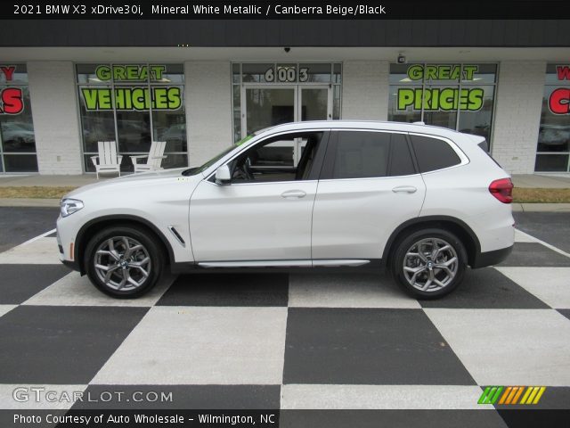 2021 BMW X3 xDrive30i in Mineral White Metallic