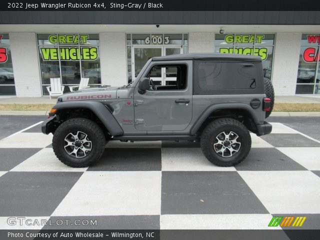 2022 Jeep Wrangler Rubicon 4x4 in Sting-Gray
