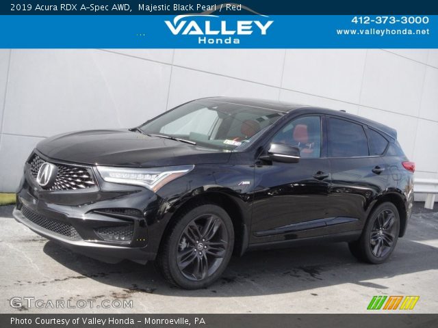 2019 Acura RDX A-Spec AWD in Majestic Black Pearl