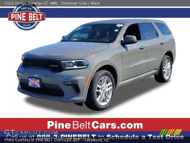 2022 Dodge Durango GT AWD in Destroyer Gray