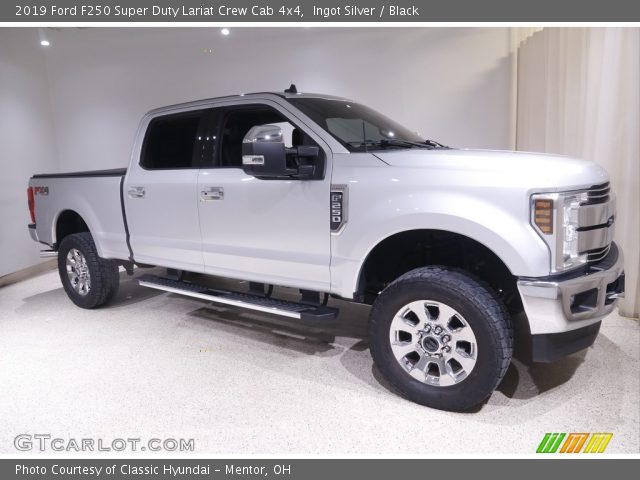 2019 Ford F250 Super Duty Lariat Crew Cab 4x4 in Ingot Silver
