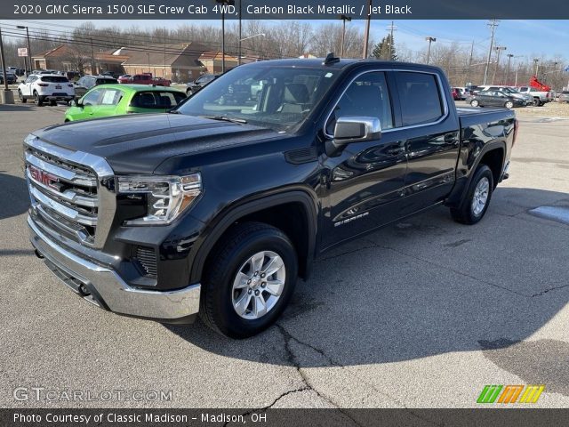 2020 GMC Sierra 1500 SLE Crew Cab 4WD in Carbon Black Metallic
