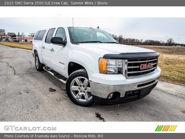 2013 GMC Sierra 1500 SLE Crew Cab in Summit White