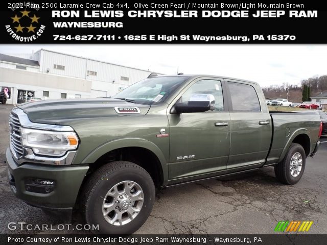 2022 Ram 2500 Laramie Crew Cab 4x4 in Olive Green Pearl