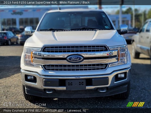 2019 Ford F150 Lariat SuperCrew 4x4 in White Platinum