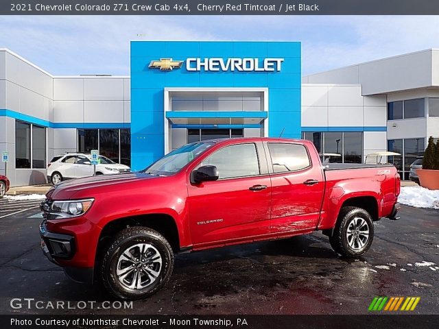 2021 Chevrolet Colorado Z71 Crew Cab 4x4 in Cherry Red Tintcoat