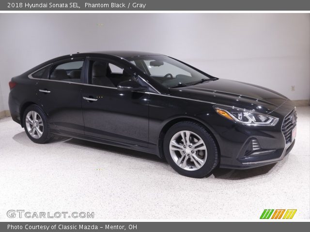 2018 Hyundai Sonata SEL in Phantom Black