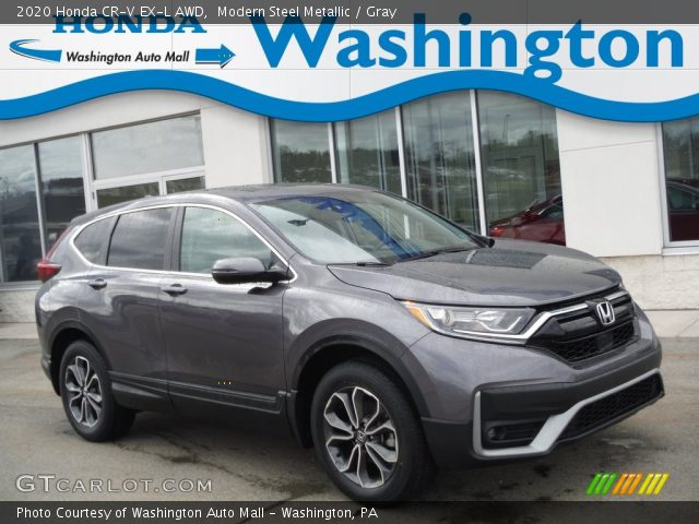 2020 Honda CR-V EX-L AWD in Modern Steel Metallic