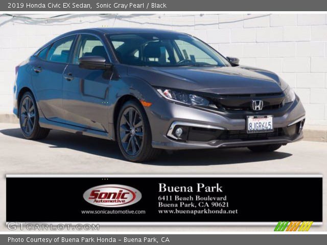 2019 Honda Civic EX Sedan in Sonic Gray Pearl