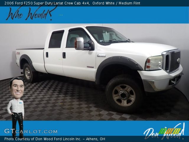 2006 Ford F250 Super Duty Lariat Crew Cab 4x4 in Oxford White
