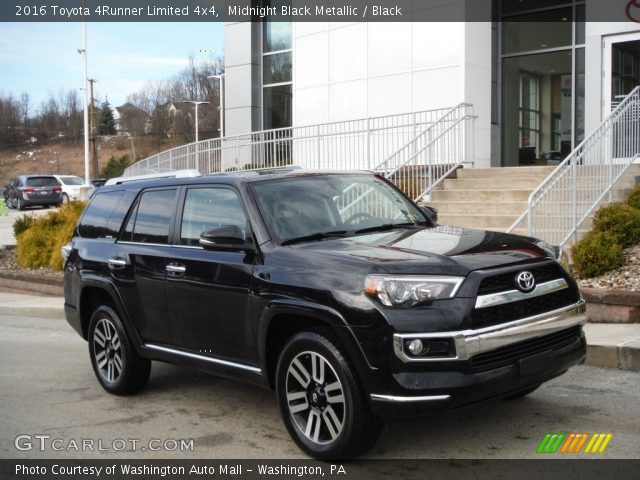 2016 Toyota 4Runner Limited 4x4 in Midnight Black Metallic