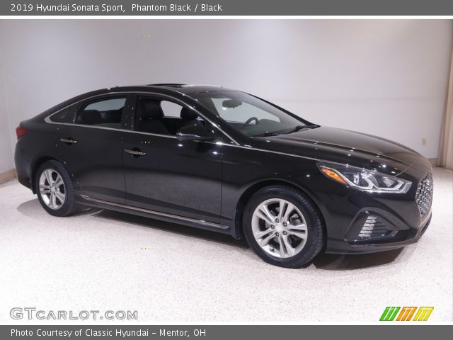 2019 Hyundai Sonata Sport in Phantom Black