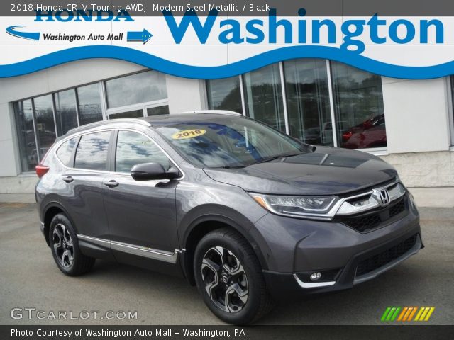 2018 Honda CR-V Touring AWD in Modern Steel Metallic