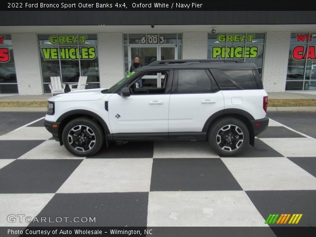 2022 Ford Bronco Sport Outer Banks 4x4 in Oxford White